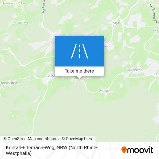 Konrad-Erlemann-Weg map