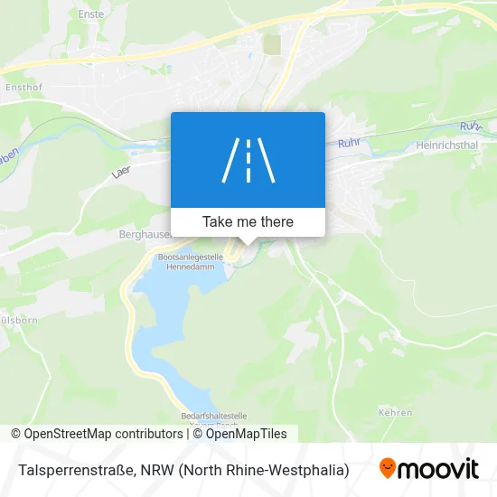 Talsperrenstraße map