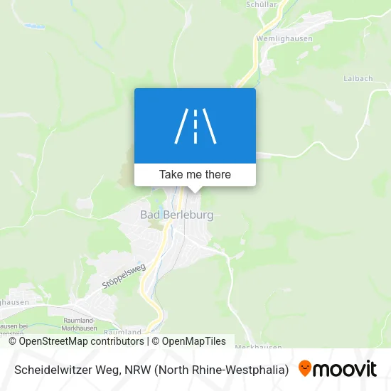 Карта Scheidelwitzer Weg