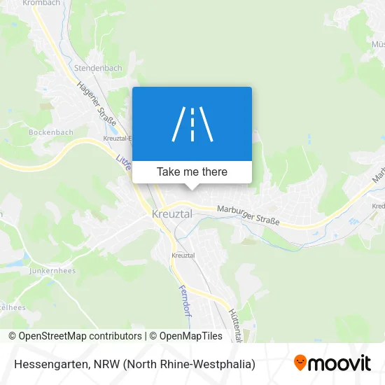 Карта Hessengarten
