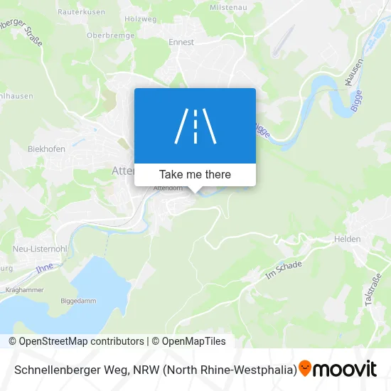 Schnellenberger Weg map