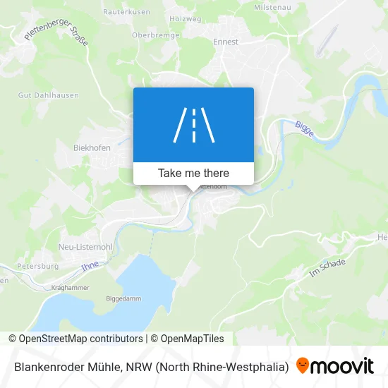 Blankenroder Mühle map