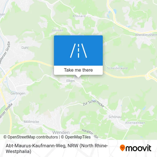 Abt-Maurus-Kaufmann-Weg map