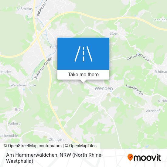 Am Hammerwäldchen map