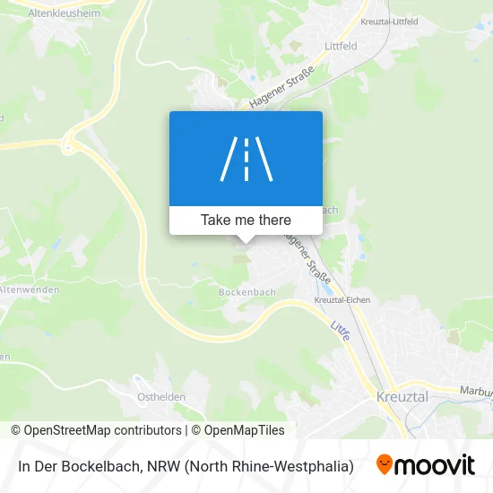 In Der Bockelbach map