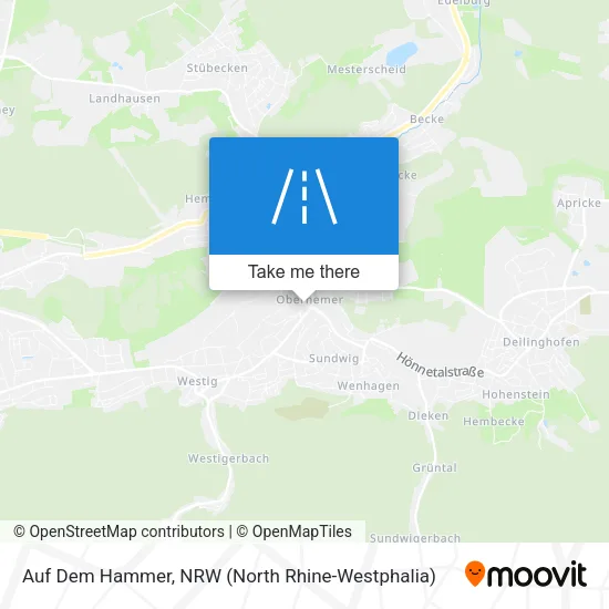 Карта Auf Dem Hammer