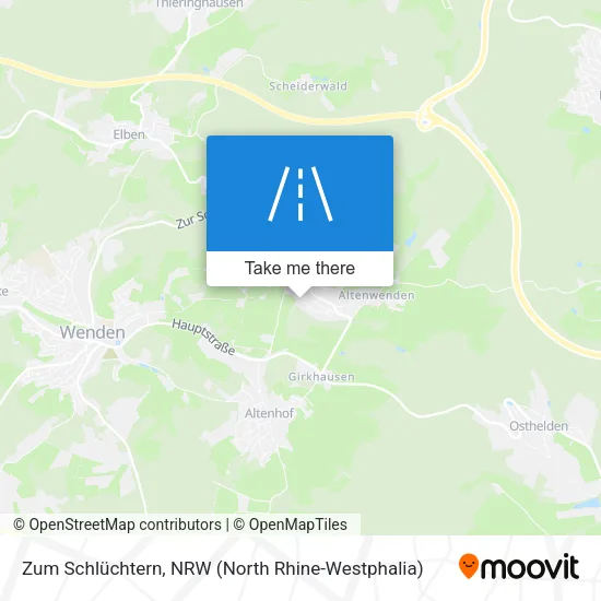 Карта Zum Schlüchtern
