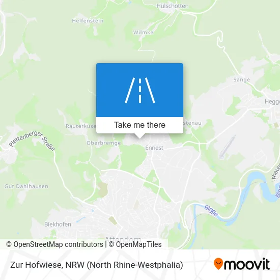 Карта Zur Hofwiese