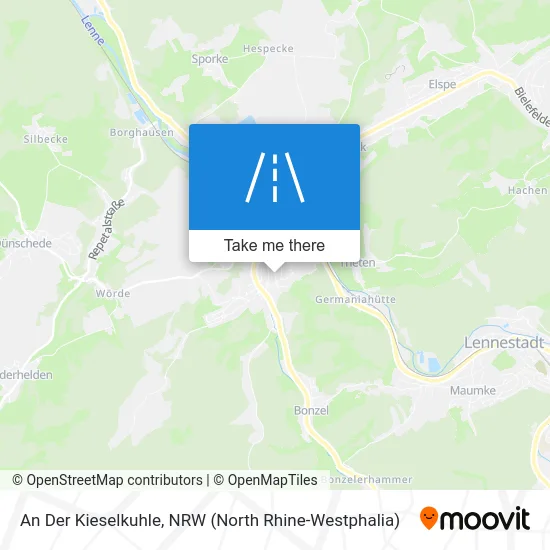 An Der Kieselkuhle map