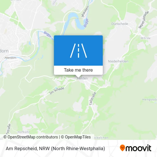 Карта Am Repscheid