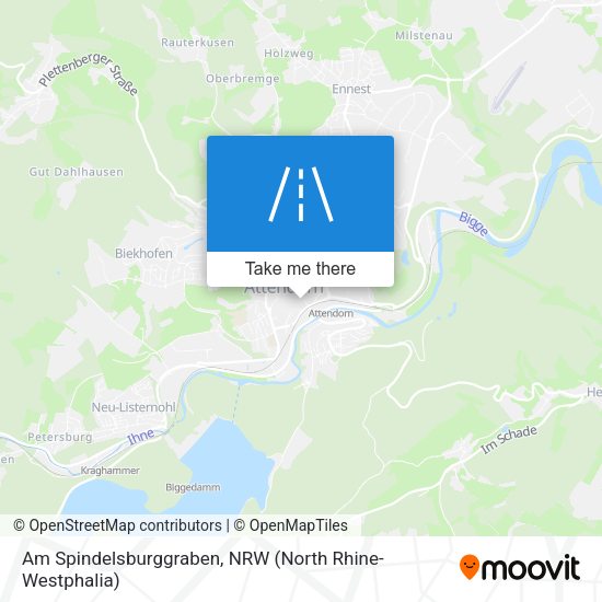 Am Spindelsburggraben map