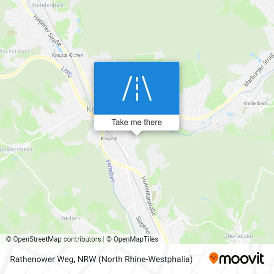 Карта Rathenower Weg
