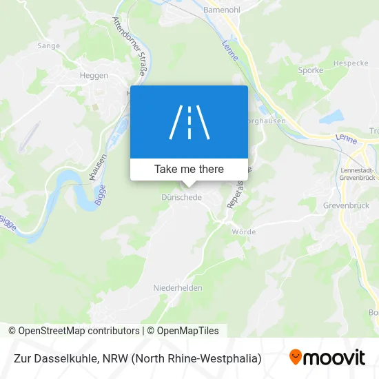 Zur Dasselkuhle map