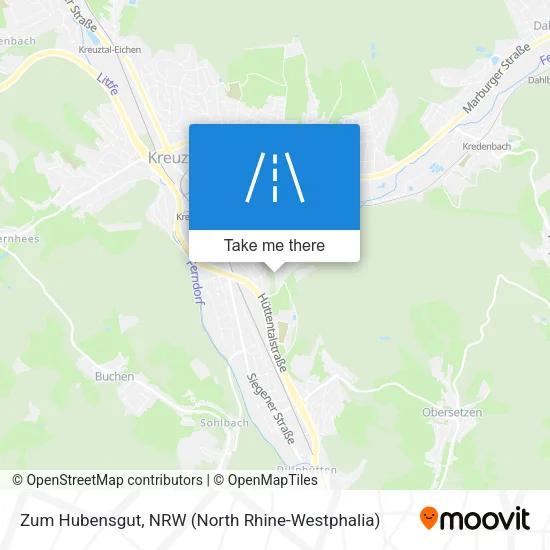 Карта Zum Hubensgut