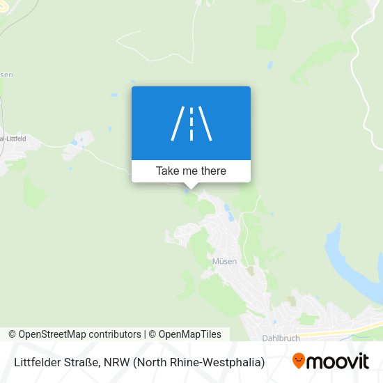 Littfelder Straße map