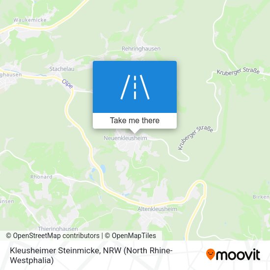 Kleusheimer Steinmicke map