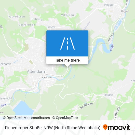Finnentroper Straße map