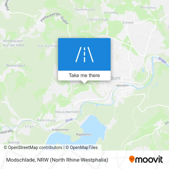 Карта Modschlade