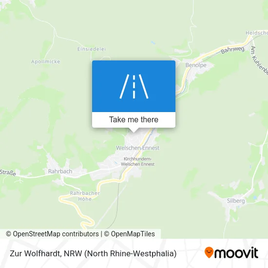 Карта Zur Wolfhardt