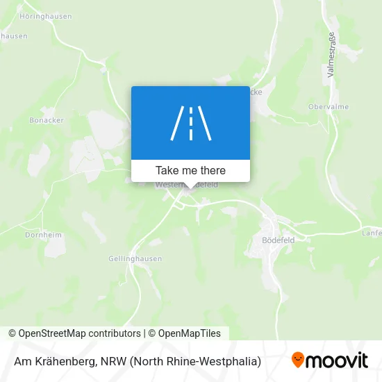 Карта Am Krähenberg