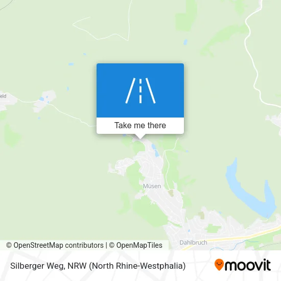 Карта Silberger Weg