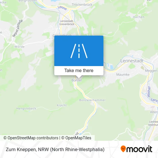 Zum Kneppen map