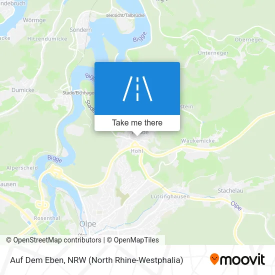 Карта Auf Dem Eben