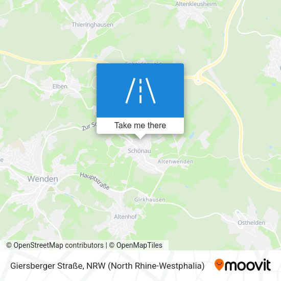 Giersberger Straße map