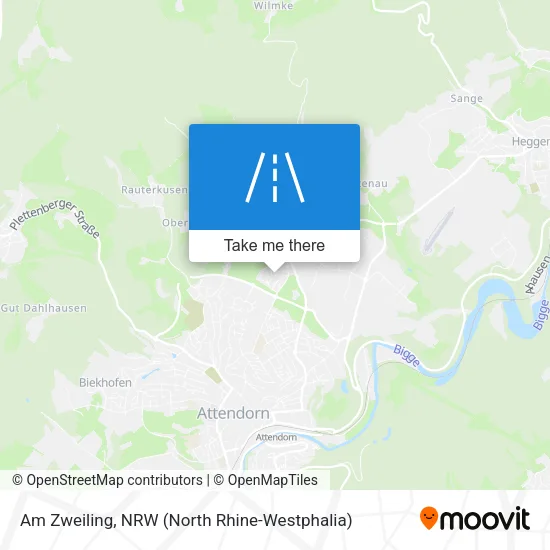 Карта Am Zweiling