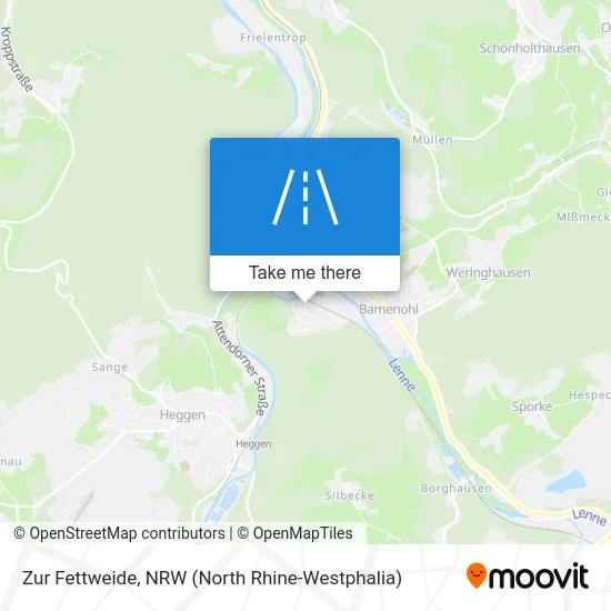 Zur Fettweide map