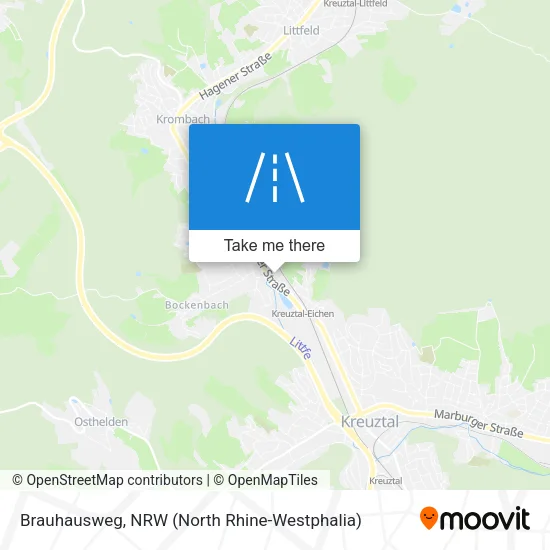 Карта Brauhausweg