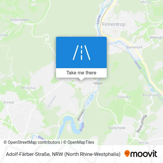 Карта Adolf-Färber-Straße