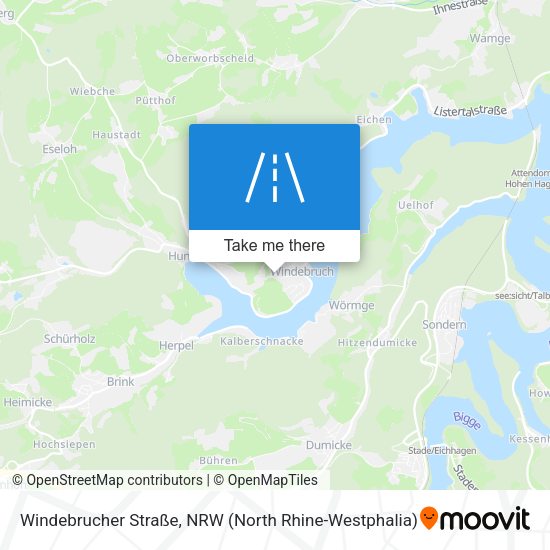 Windebrucher Straße map