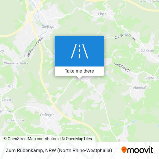 Zum Rübenkamp map