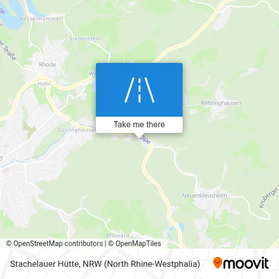 Stachelauer Hütte map