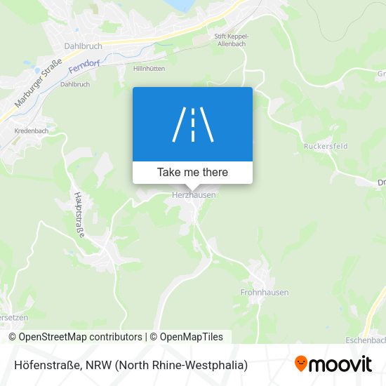 Höfenstraße map