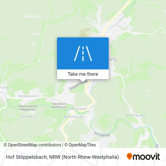 Hof Stöppelsbach map