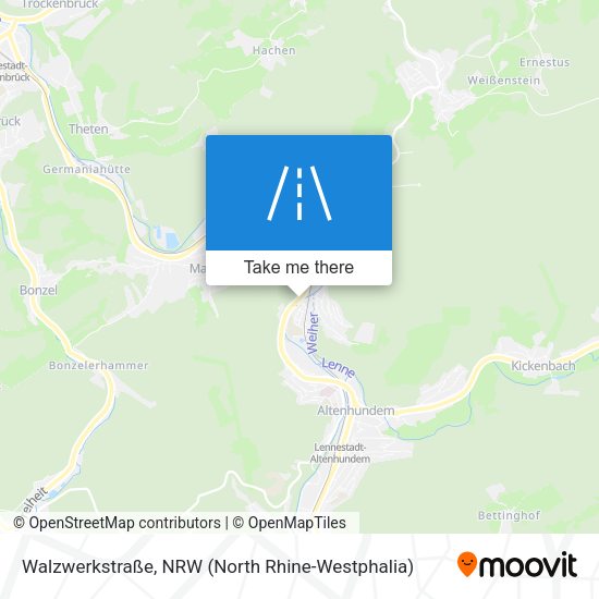 Walzwerkstraße map