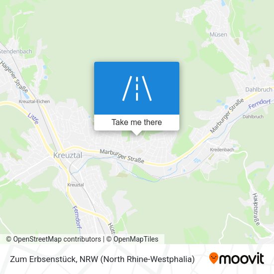 Zum Erbsenstück map