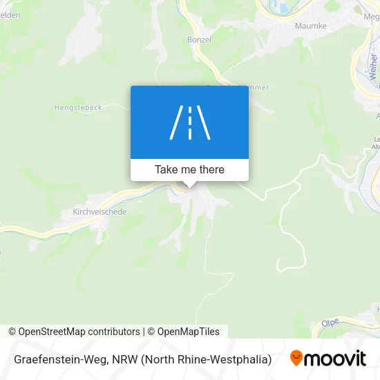 Карта Graefenstein-Weg