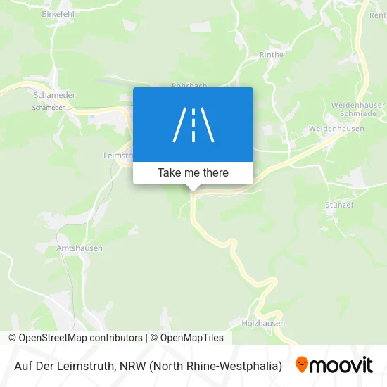 Карта Auf Der Leimstruth