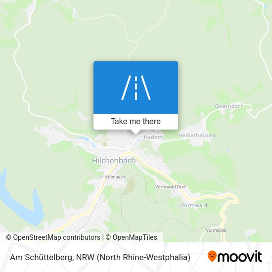 Am Schüttelberg map