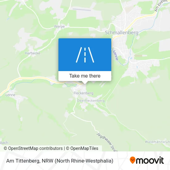 Карта Am Tittenberg