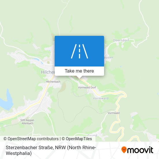 Sterzenbacher Straße map