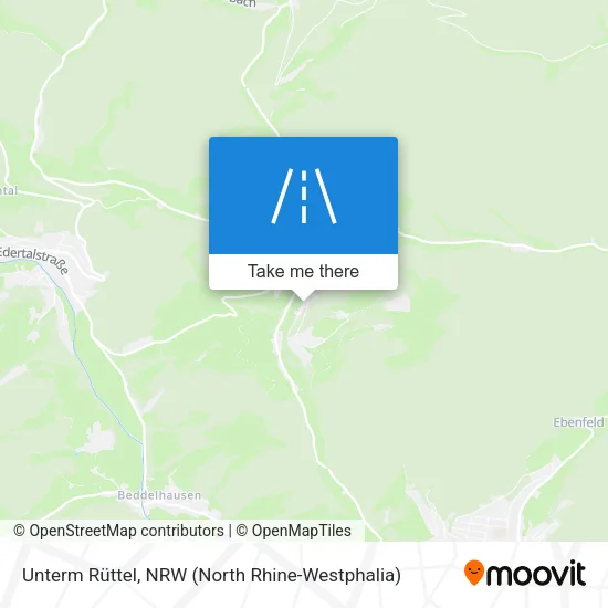 Карта Unterm Rüttel