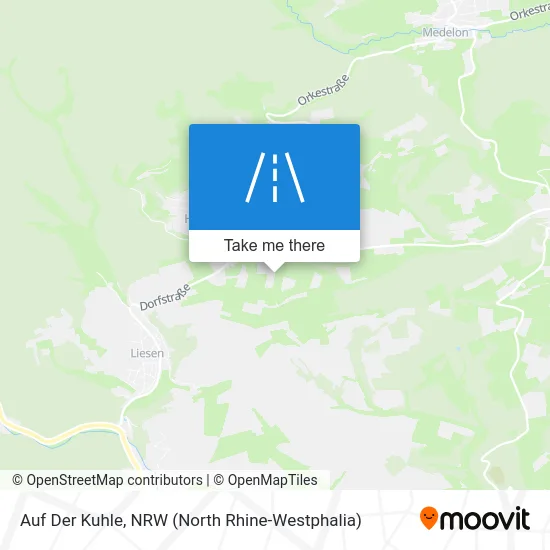 Auf Der Kuhle map