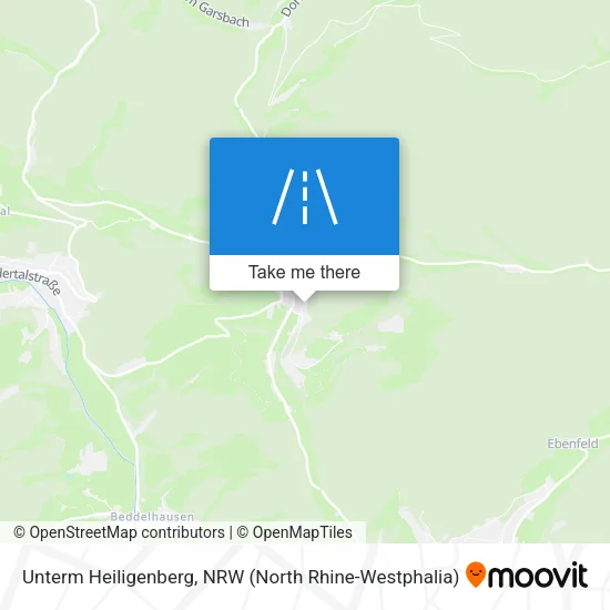 Карта Unterm Heiligenberg