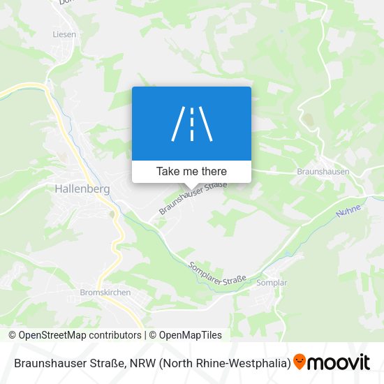 Braunshauser Straße map
