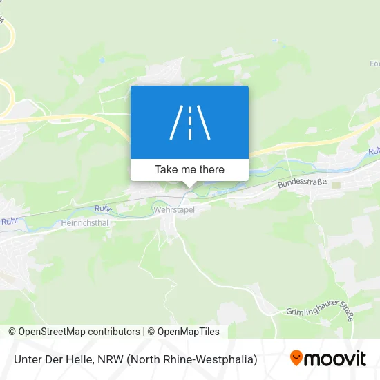 Карта Unter Der Helle