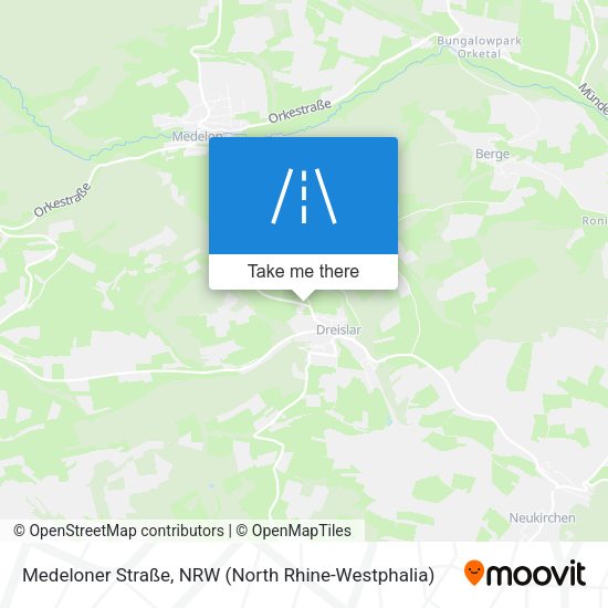 Medeloner Straße map